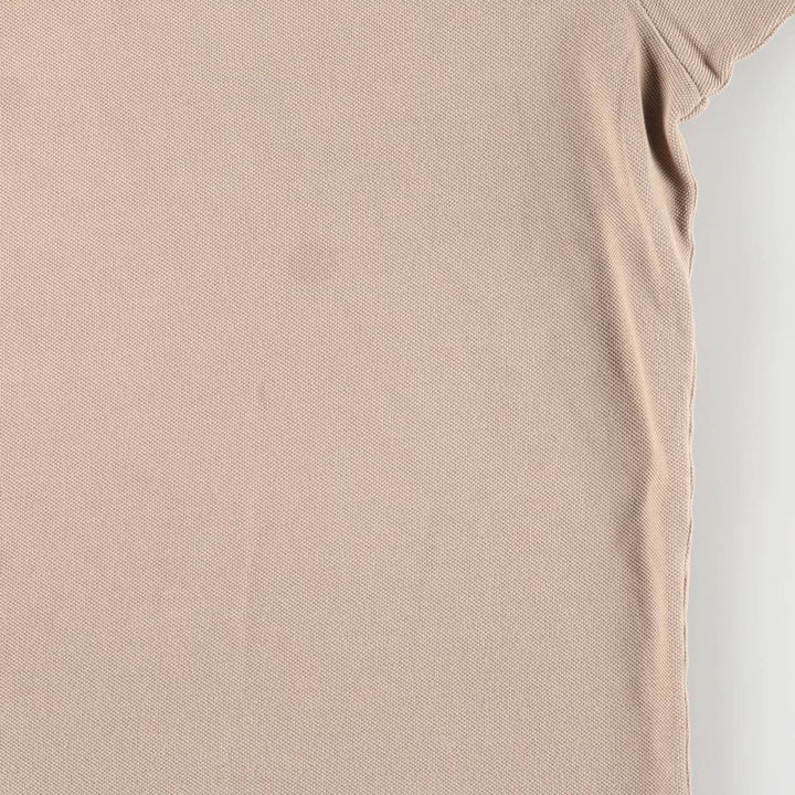 Ralph Lauren POLO by Ralph Lauren short sleeve polo shirt, men's size L cotton Beige type Vintage Second Hand