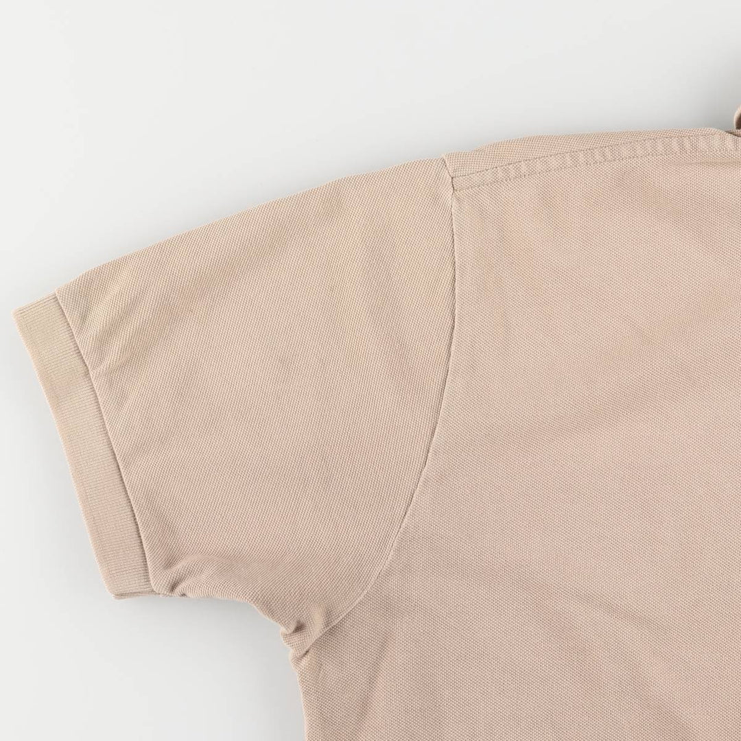 Ralph Lauren POLO by Ralph Lauren short sleeve polo shirt, men's size L cotton Beige type Vintage Second Hand