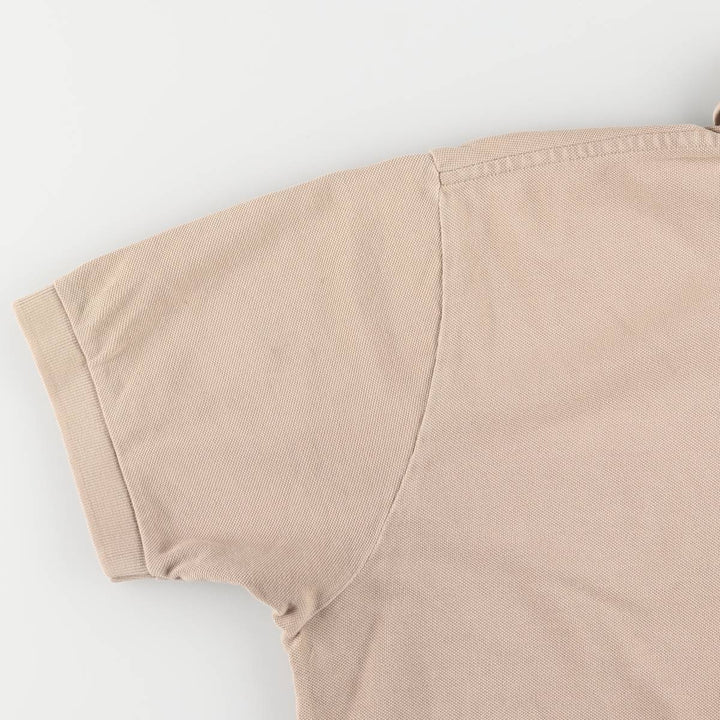 Ralph Lauren POLO by Ralph Lauren short sleeve polo shirt, men's size L cotton Beige type Vintage Second Hand