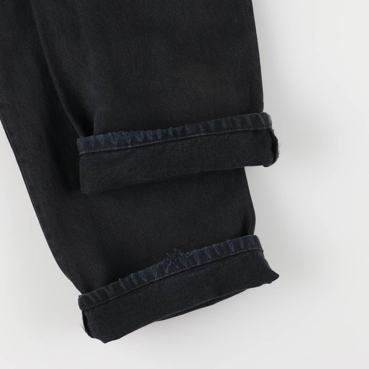 90'S Levi's 501-0165 Black Denim Straight Denim Pants Men's W29 Vintage cotton black type Vintage Second Hand