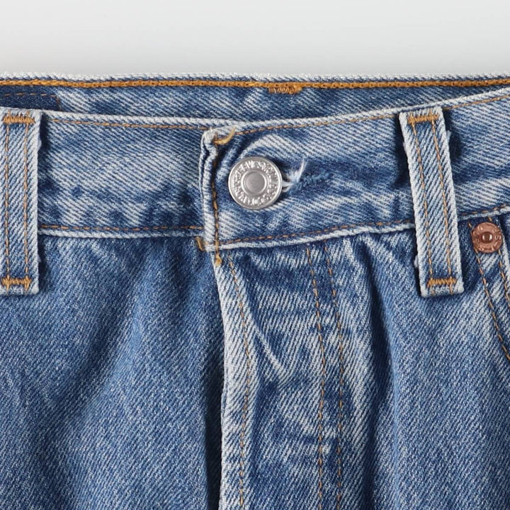 90'S Levi's 501-0193 Straight Denim Pants Made in USA Men's W31 Vintage cotton blue type Vintage Second Hand