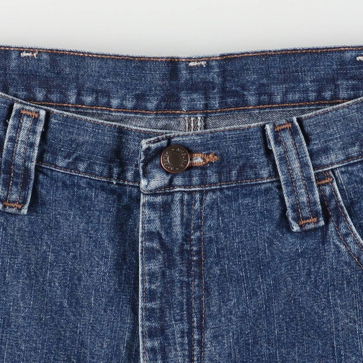 Wrangler CARPENTER Denim Painter Shorts, Shorts, Men's, W36 equivalent cotton blue type Vintage Second Hand