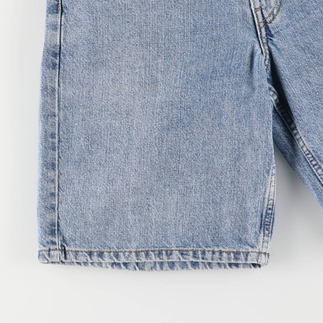Levi's 550 denim shorts, short pants for men, size W33 cotton blue type Vintage Second Hand