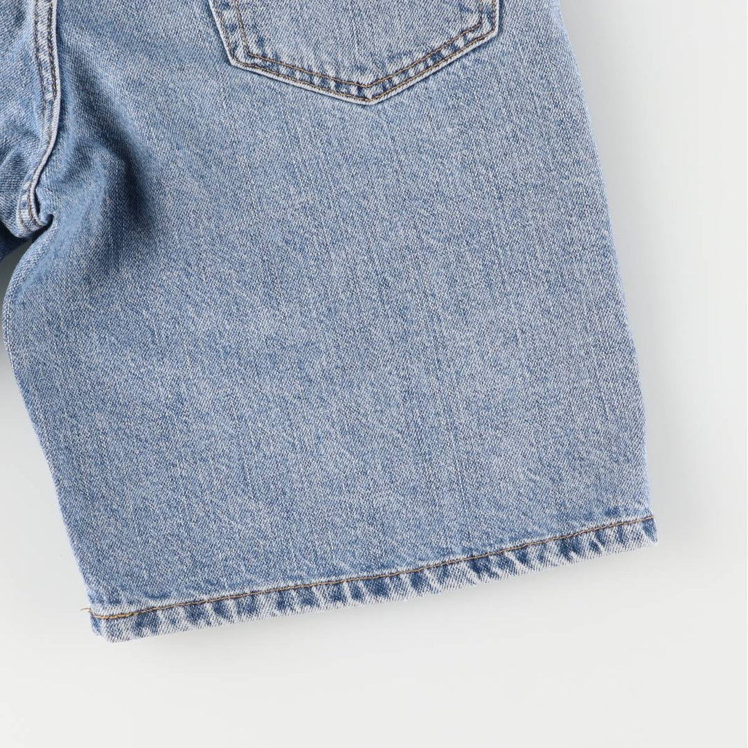 Levi's 550 denim shorts, short pants for men, size W33 cotton blue type Vintage Second Hand