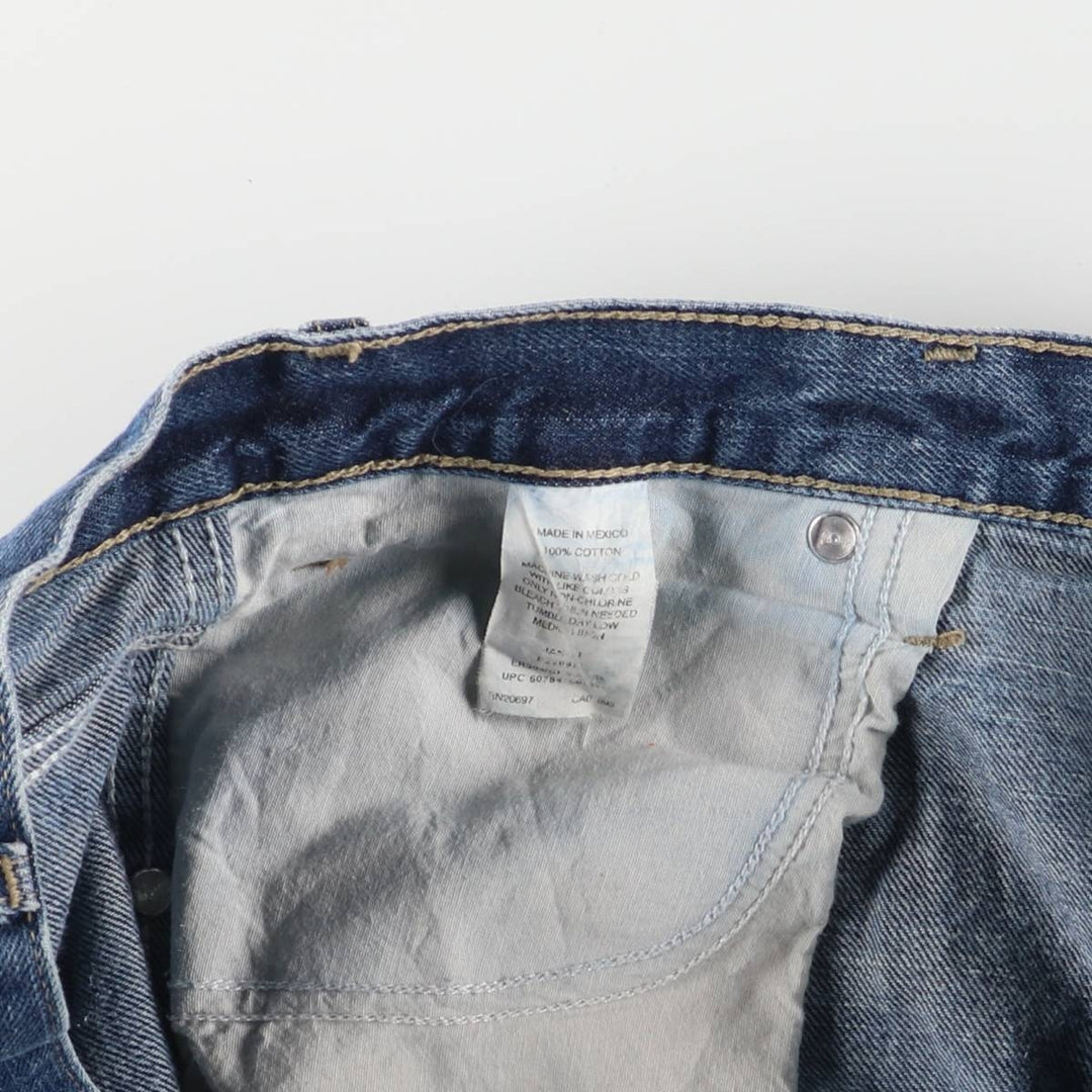 Dickies denim painter shorts, half pants, men's size w37 cotton blue type Vintage Second Hand