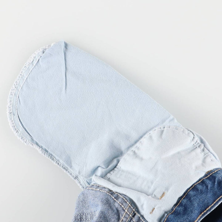 Dickies Relaxed Fit Denim Painter Shorts, Men's, W33 equivalent cotton blue type Vintage Second Hand