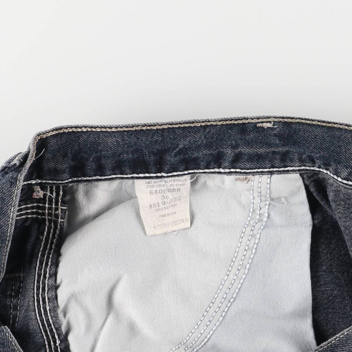 WRG JEAN CO Denim Painter Shorts, Made in USA, Men's, W35 equivalent cotton blue type Vintage Second Hand