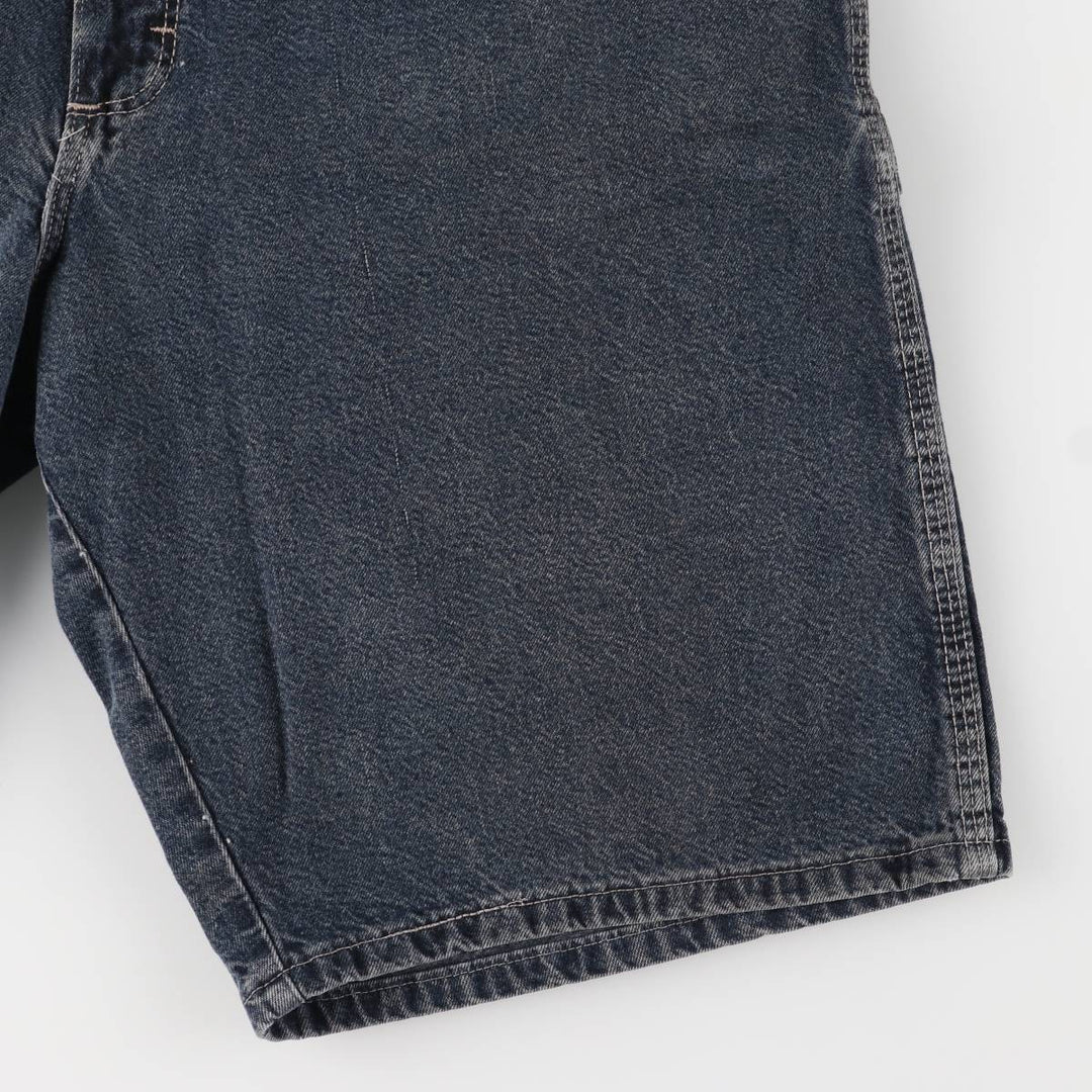 WRG JEAN CO Denim Painter Shorts, Made in USA, Men's, W35 equivalent cotton blue type Vintage Second Hand