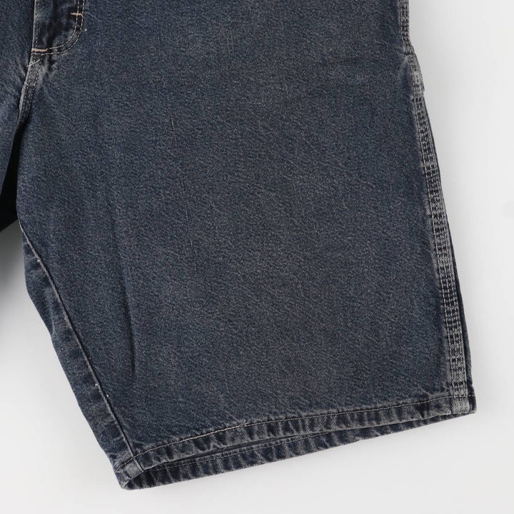 WRG JEAN CO Denim Painter Shorts, Made in USA, Men's, W35 equivalent cotton blue type Vintage Second Hand