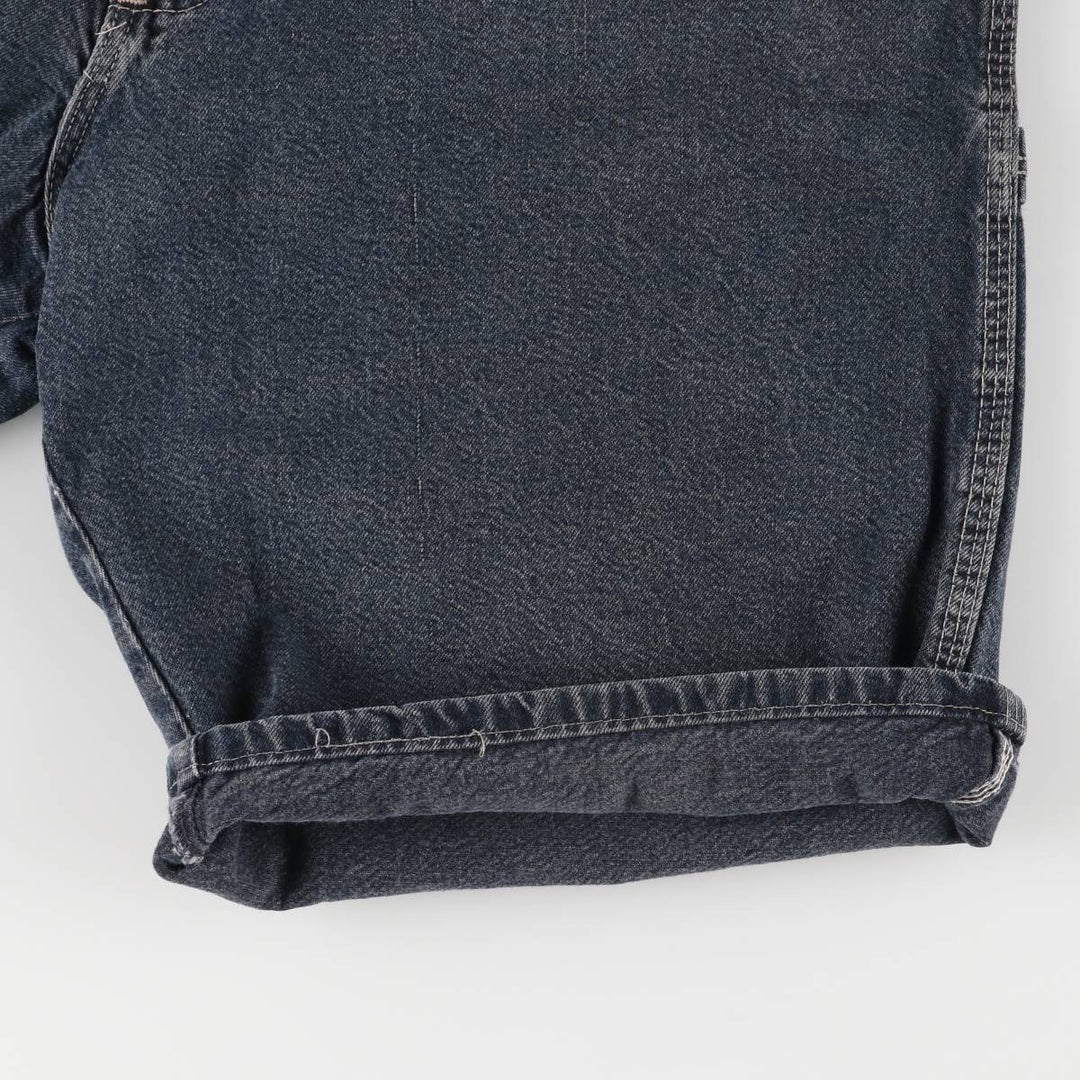 WRG JEAN CO Denim Painter Shorts, Made in USA, Men's, W35 equivalent cotton blue type Vintage Second Hand