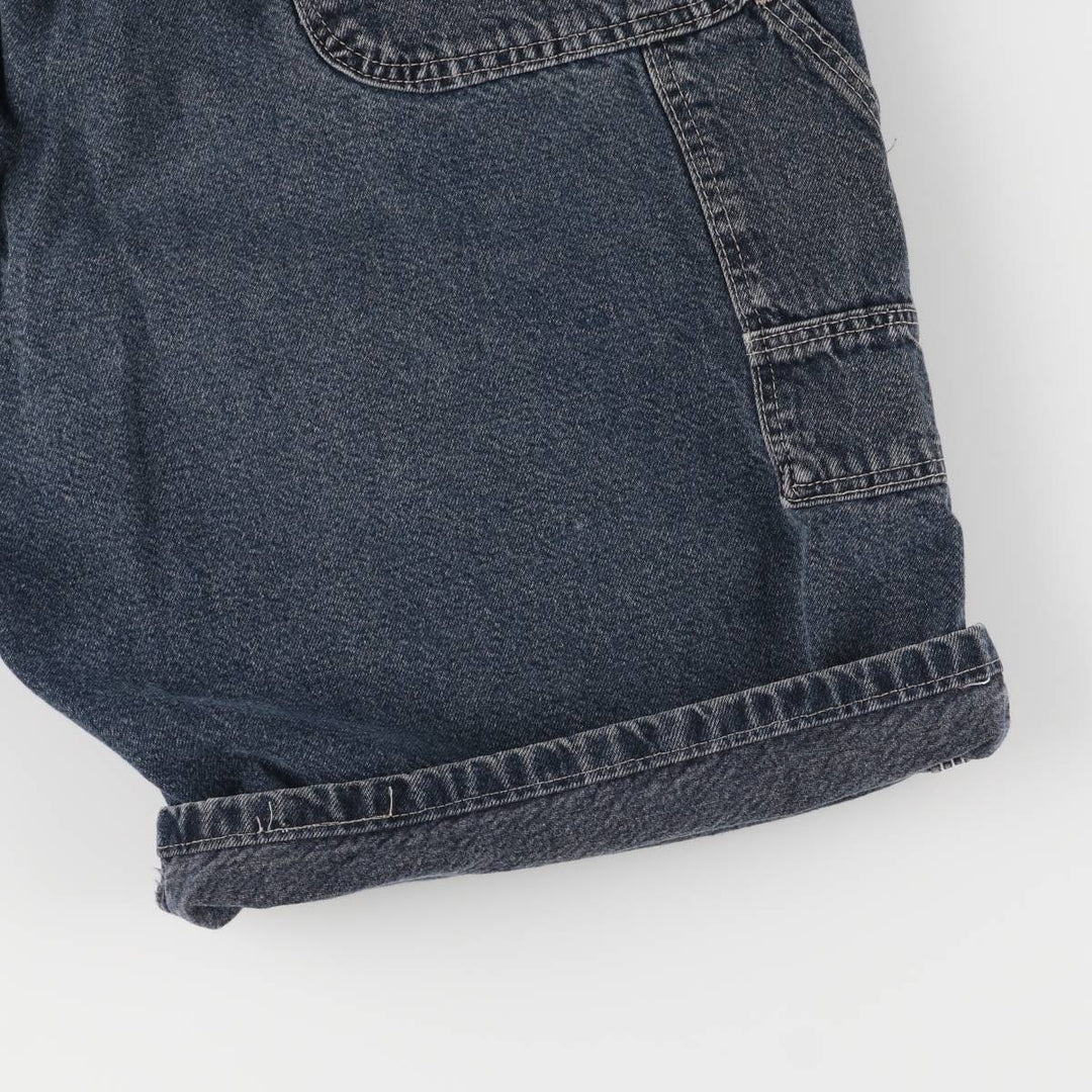 WRG JEAN CO Denim Painter Shorts, Made in USA, Men's, W35 equivalent cotton blue type Vintage Second Hand