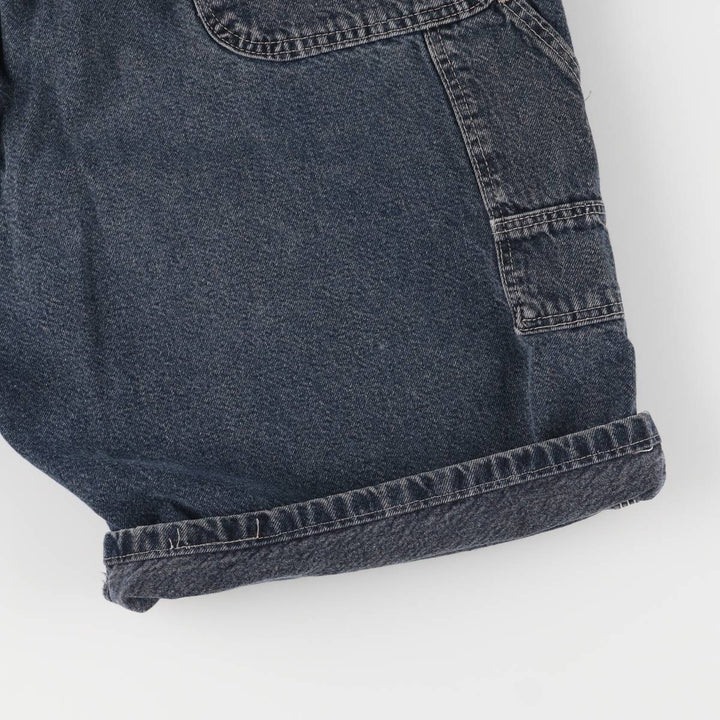 WRG JEAN CO Denim Painter Shorts, Made in USA, Men's, W35 equivalent cotton blue type Vintage Second Hand
