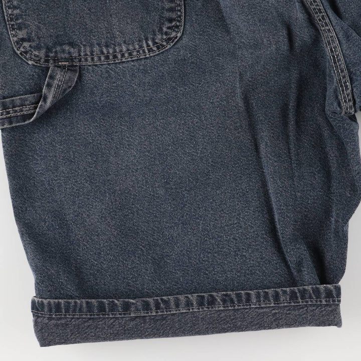 WRG JEAN CO Denim Painter Shorts, Made in USA, Men's, W35 equivalent cotton blue type Vintage Second Hand