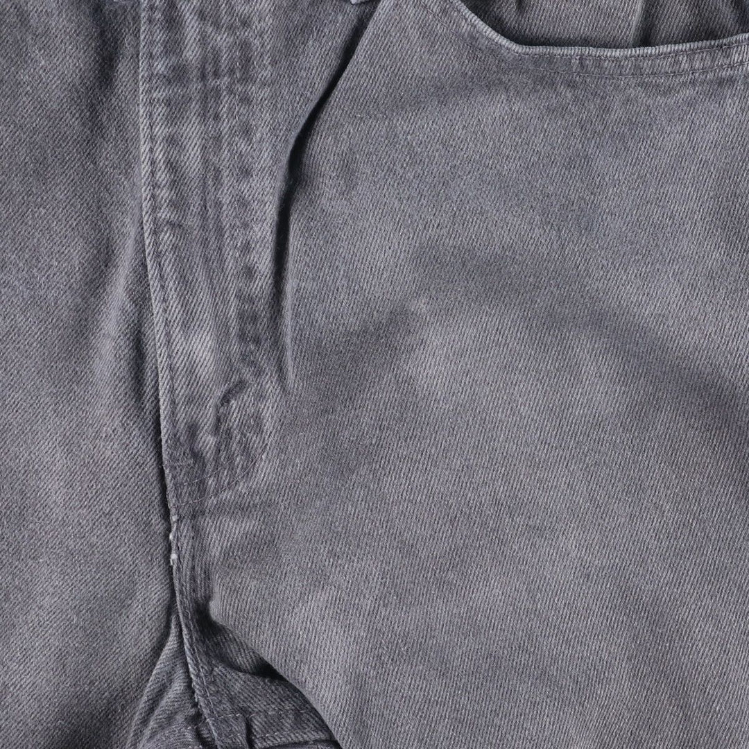 90'S Levi's 40550-0262 Tapered Denim Pants, Made in USA, Men's, Size W31, Vintage cotton gray type Vintage Second Hand