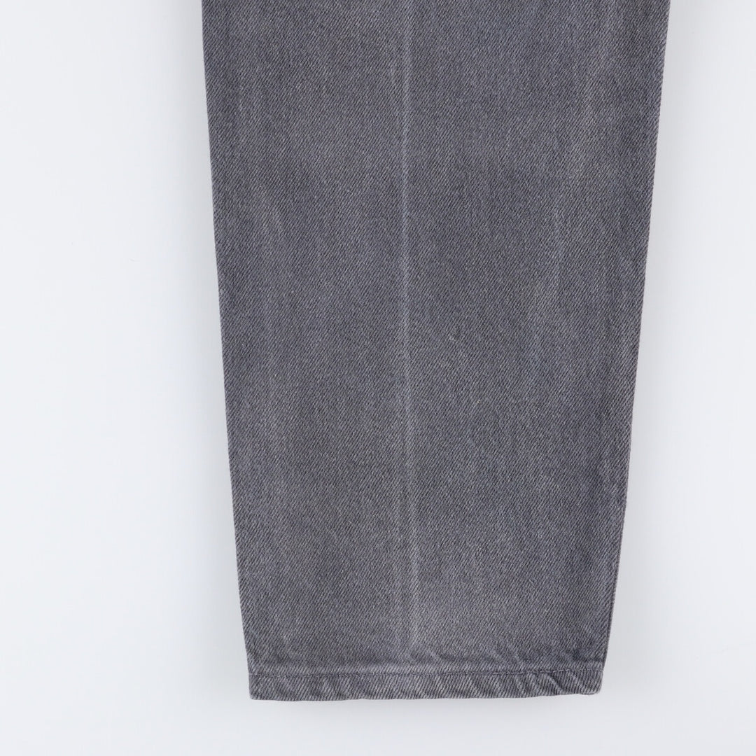 90'S Levi's 40550-0262 Tapered Denim Pants, Made in USA, Men's, Size W31, Vintage cotton gray type Vintage Second Hand