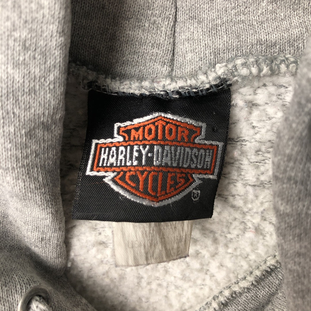 Harley-Davidson Sweatshirt Pullover Hoodie Men's XL cotton gray type Vintage Second Hand