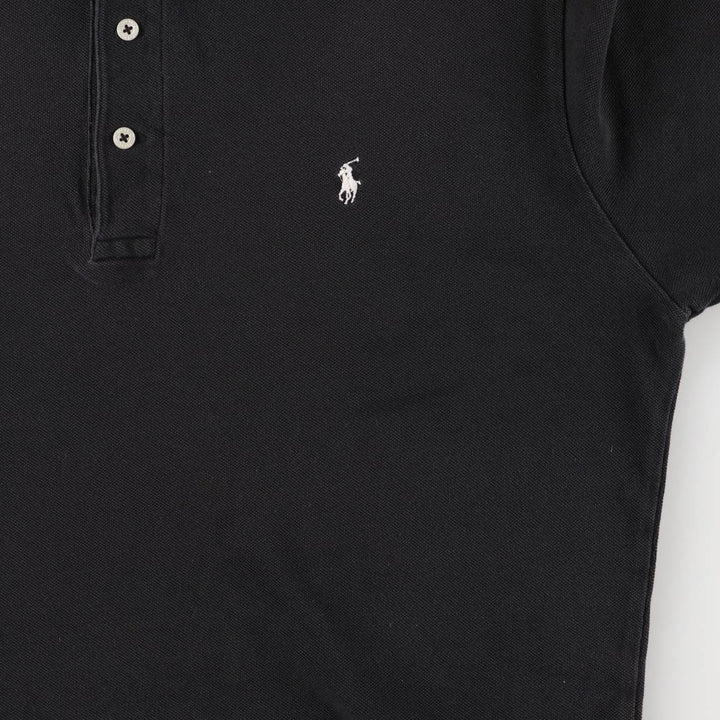 Ralph Lauren POLO GOLF Short Sleeve Polo Shirt Men's M cotton black type Vintage Second Hand