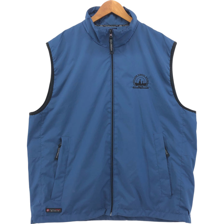 STORMTECH College Ripstop Warm-up Vest, Men's XL polyester blue type Vintage Second Hand