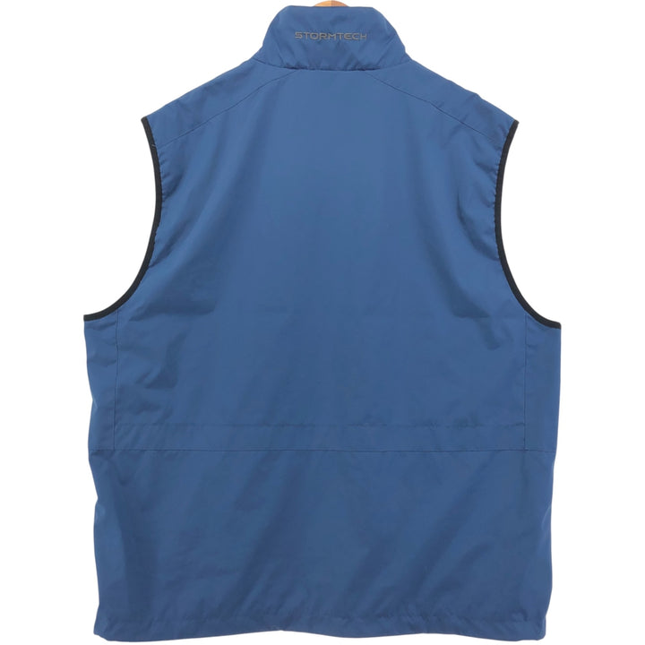 STORMTECH College Ripstop Warm-up Vest, Men's XL polyester blue type Vintage Second Hand
