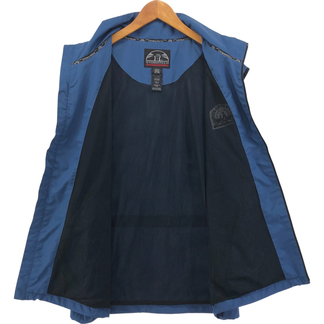STORMTECH College Ripstop Warm-up Vest, Men's XL polyester blue type Vintage Second Hand