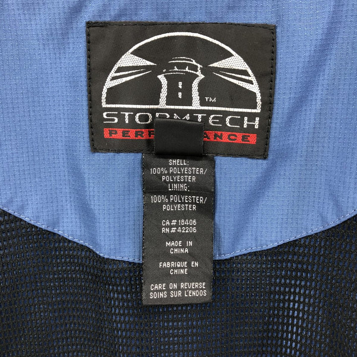 STORMTECH College Ripstop Warm-up Vest, Men's XL polyester blue type Vintage Second Hand