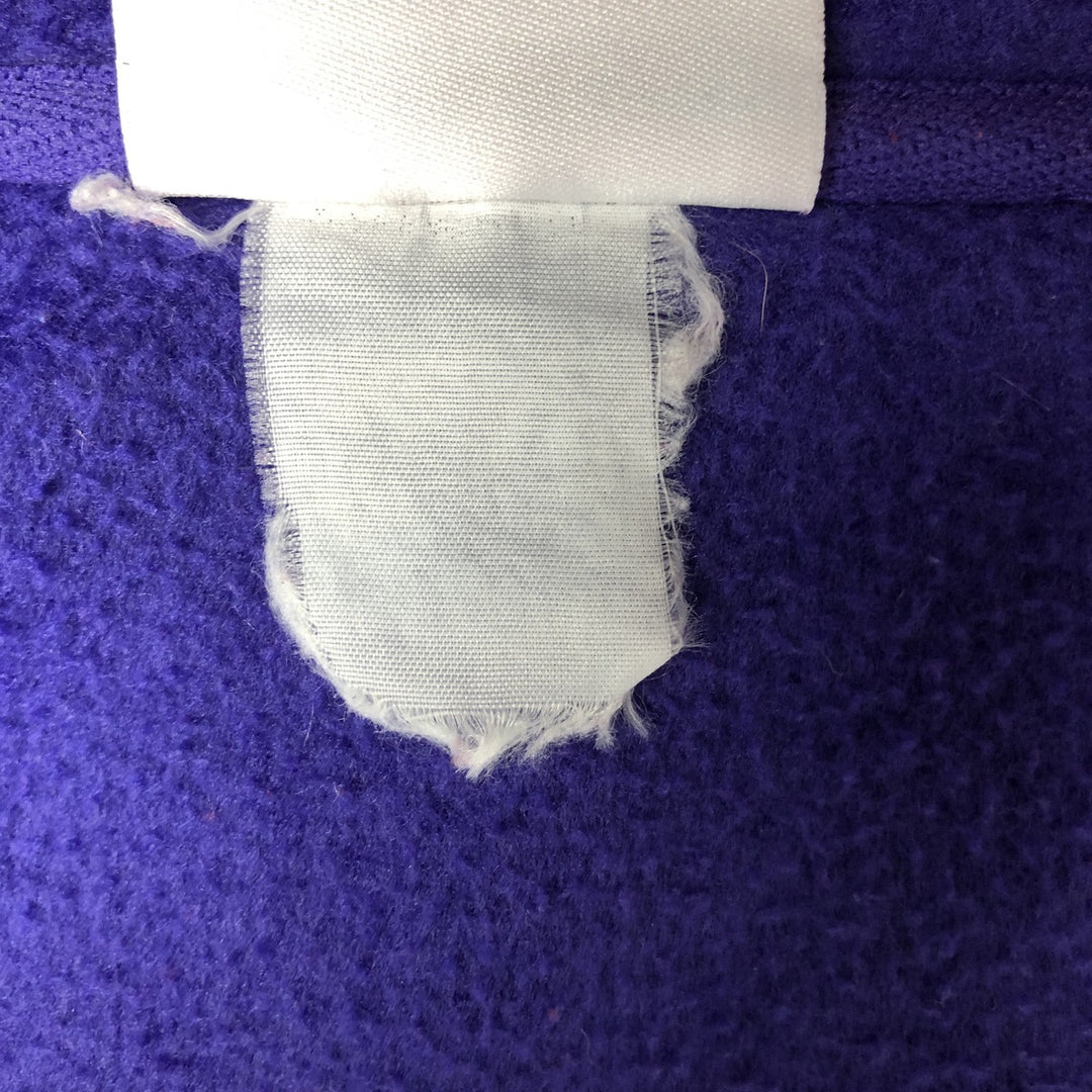 NFL Minnesota Vikings Back Logo Fleece Full-Zip Hoodie, Men's Size L unclear purple type Vintage Second Hand