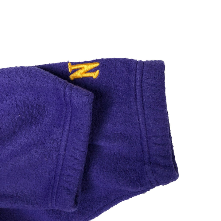 NFL Minnesota Vikings Back Logo Fleece Full-Zip Hoodie, Men's Size L unclear purple type Vintage Second Hand