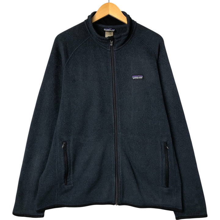 2000'S Patagonia Better Sweater Jacket 25525S0 Fleece Jacket, Men's XL polyester navy blue type Vintage Second Hand
