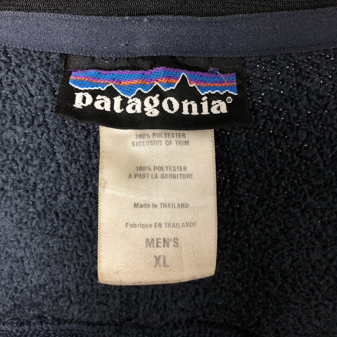 2000'S Patagonia Better Sweater Jacket 25525S0 Fleece Jacket, Men's XL polyester navy blue type Vintage Second Hand