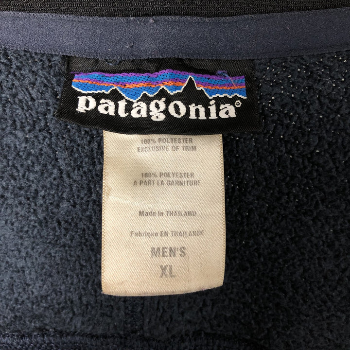 2000'S Patagonia Better Sweater Jacket 25525S0 Fleece Jacket, Men's XL polyester navy blue type Vintage Second Hand