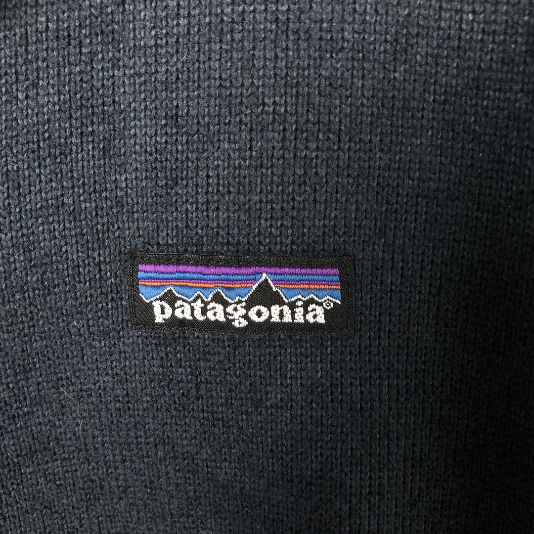 2000'S Patagonia Better Sweater Jacket 25525S0 Fleece Jacket, Men's XL polyester navy blue type Vintage Second Hand