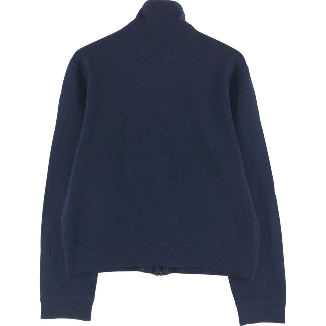 Lacoste fleece jacket, size 4, men's size M wool navy blue type Vintage Second Hand