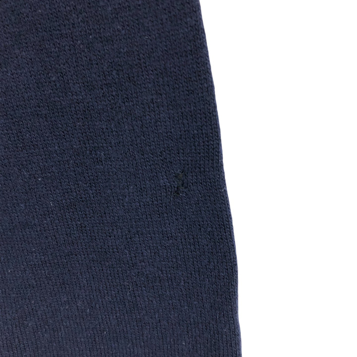 Lacoste fleece jacket, size 4, men's size M wool navy blue type Vintage Second Hand