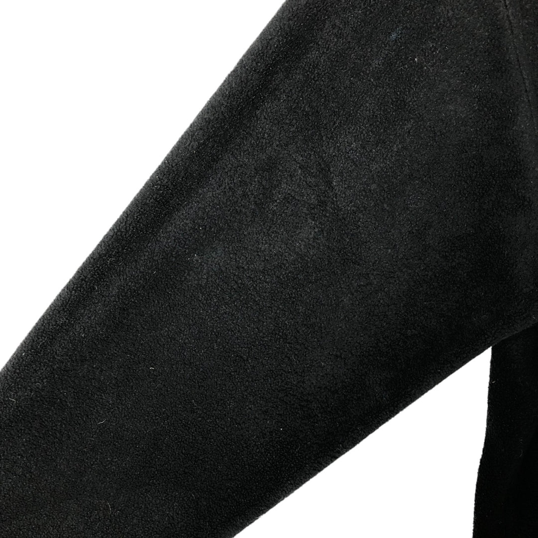 2000s~ Reebok NFL New York Jets Half-Zip Fleece Pullover, Men's Size L polyester black type Vintage Second Hand