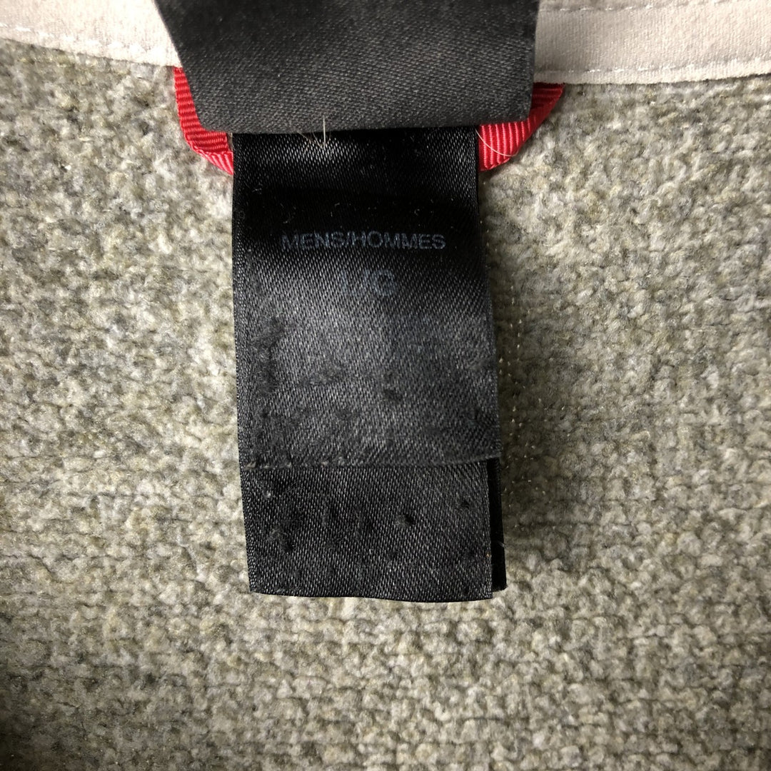 The North Face Half-Zip Fleece Pullover, Men's Size L polyester gray type Vintage Second Hand