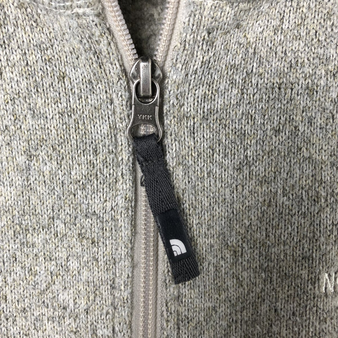 The North Face Half-Zip Fleece Pullover, Men's Size L polyester gray type Vintage Second Hand