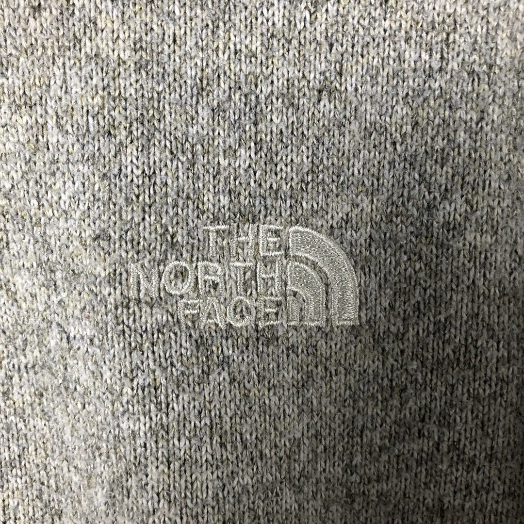 The North Face Half-Zip Fleece Pullover, Men's Size L polyester gray type Vintage Second Hand