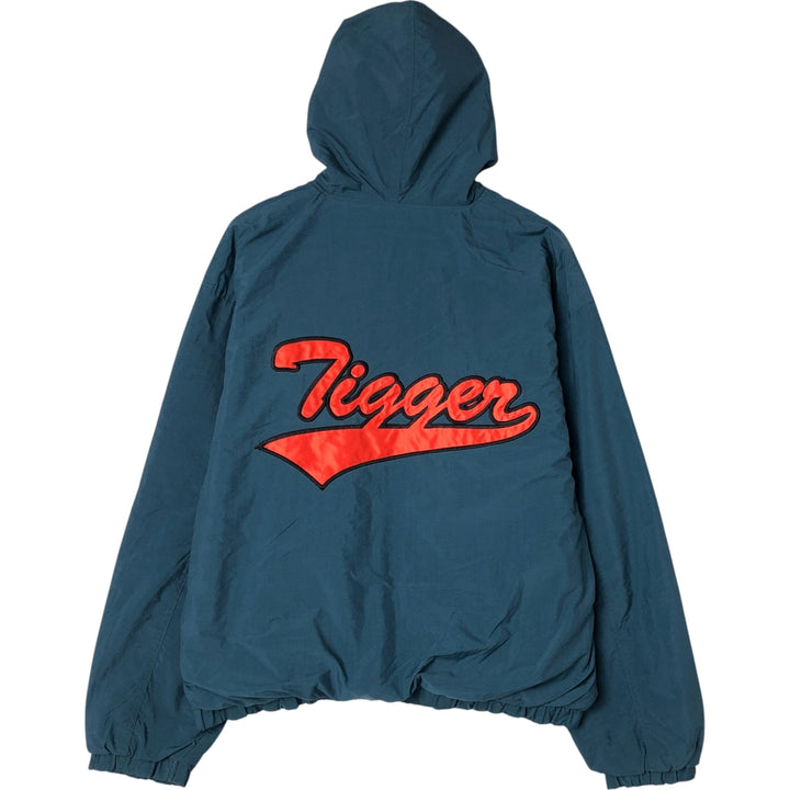 90'S Disney Store THE Disney STORE POOH Winnie the Pooh Tigger Nylon Parka, Men's Size L, Vintage Nylon Khaki type Vintage Second Hand