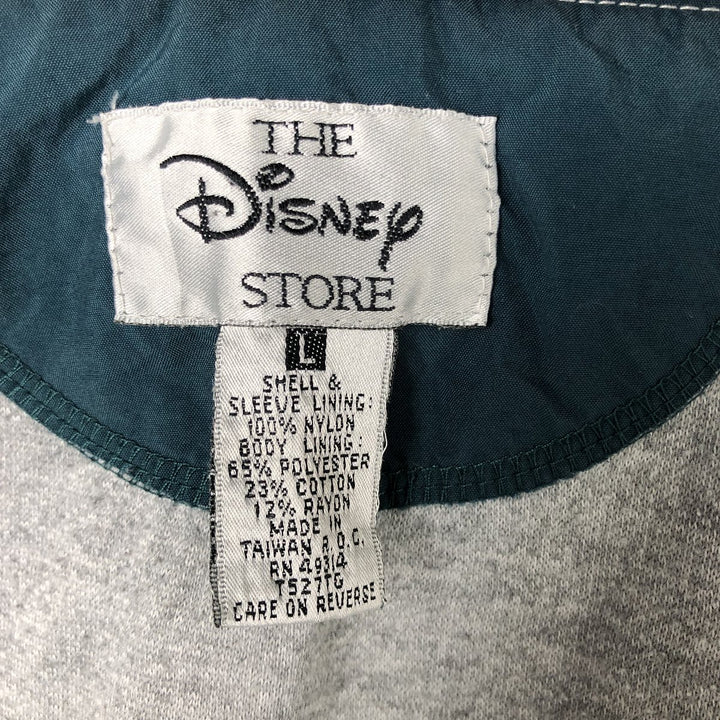 90'S Disney Store THE Disney STORE POOH Winnie the Pooh Tigger Nylon Parka, Men's Size L, Vintage Nylon Khaki type Vintage Second Hand