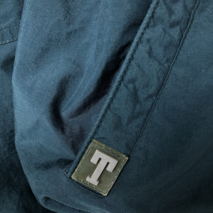 90'S Disney Store THE Disney STORE POOH Winnie the Pooh Tigger Nylon Parka, Men's Size L, Vintage Nylon Khaki type Vintage Second Hand