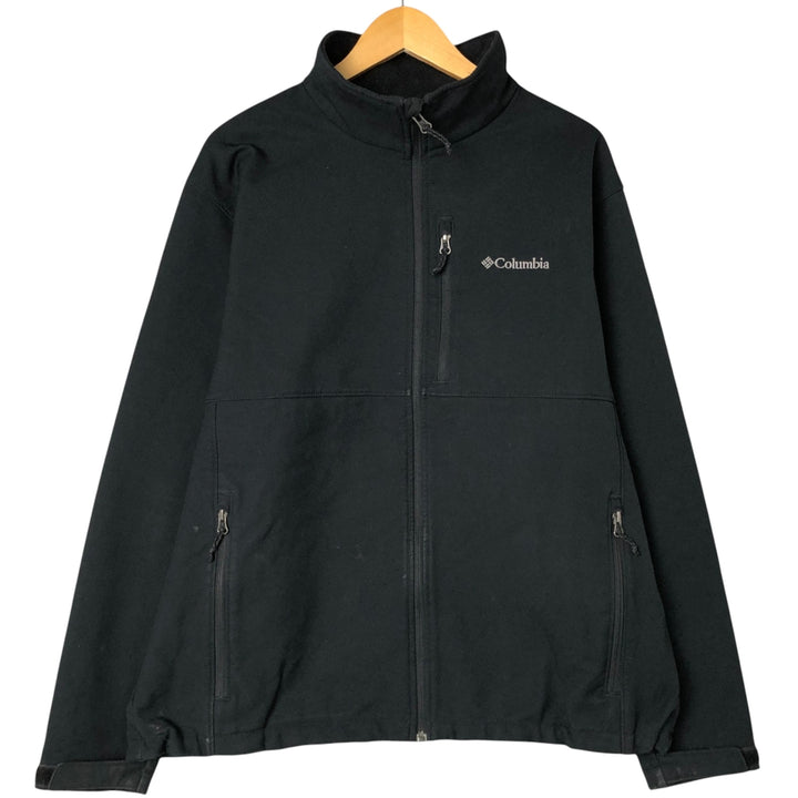 Columbia Windbreaker Men's XL polyester black type Vintage Second Hand