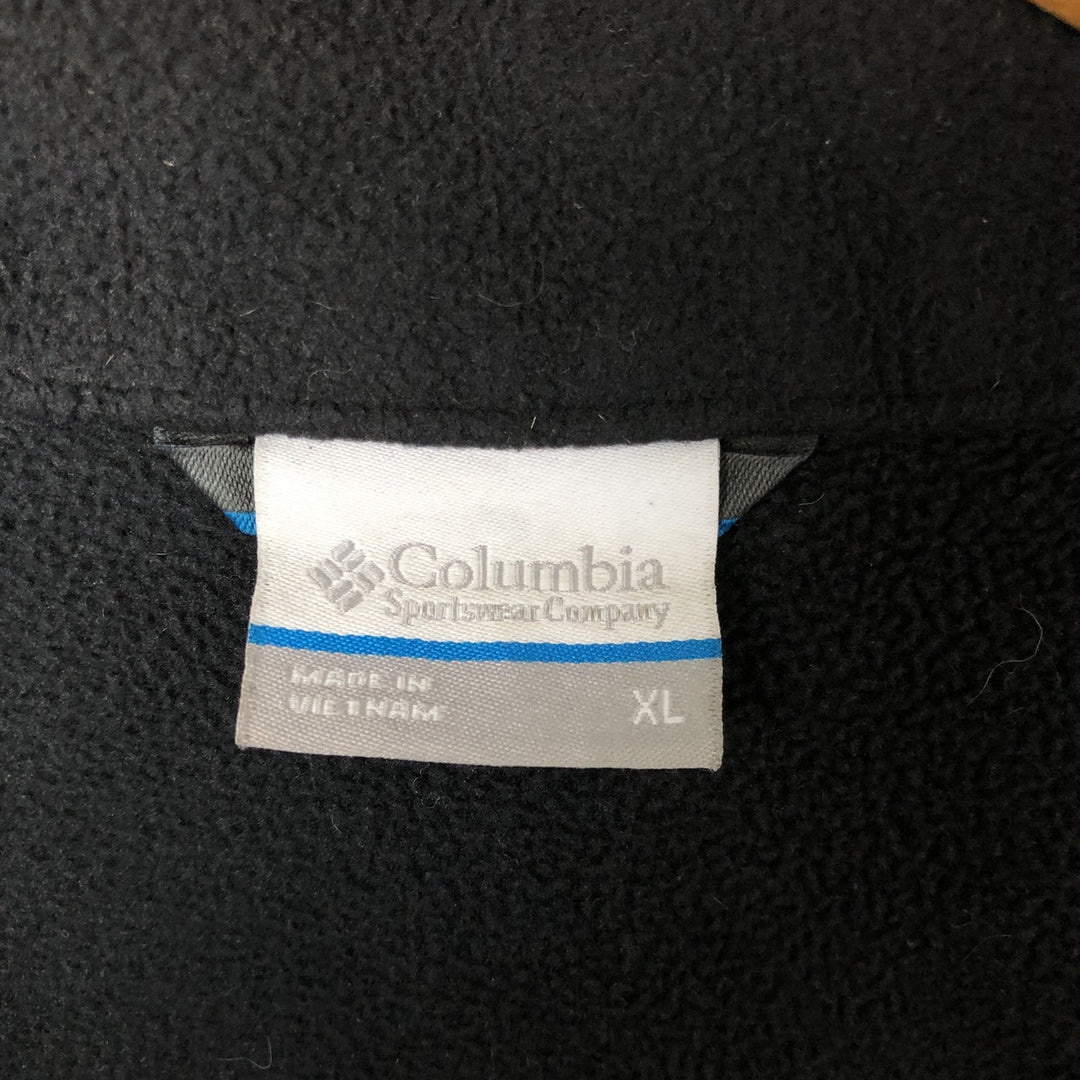 Columbia Windbreaker Men's XL polyester black type Vintage Second Hand