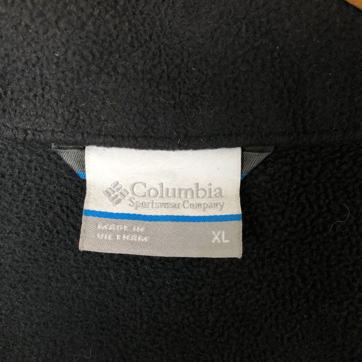 Columbia Windbreaker Men's XL polyester black type Vintage Second Hand