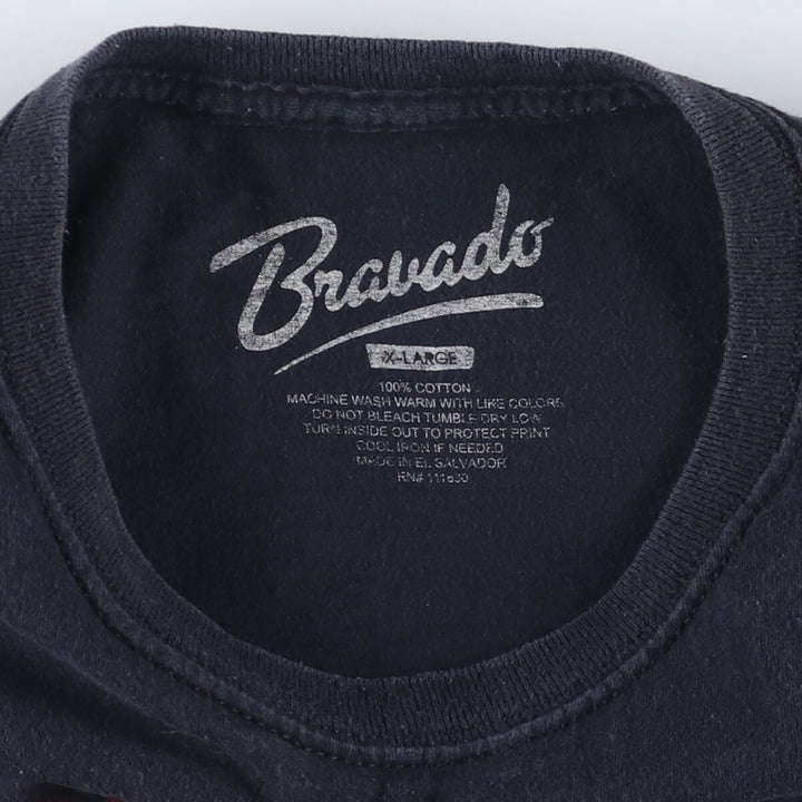 Bravado METALLICA Metallica Band T-Shirt Band Tee Men's XL cotton black type Vintage Second Hand