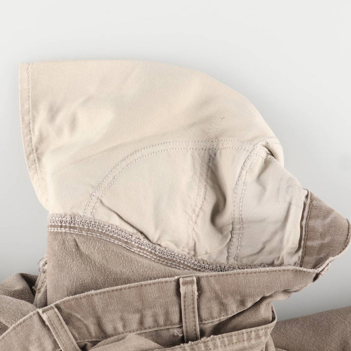 00'S Carhartt Dungaree Fit Duck Painter Pants Men's W32 equivalent cotton Beige type Vintage Second Hand