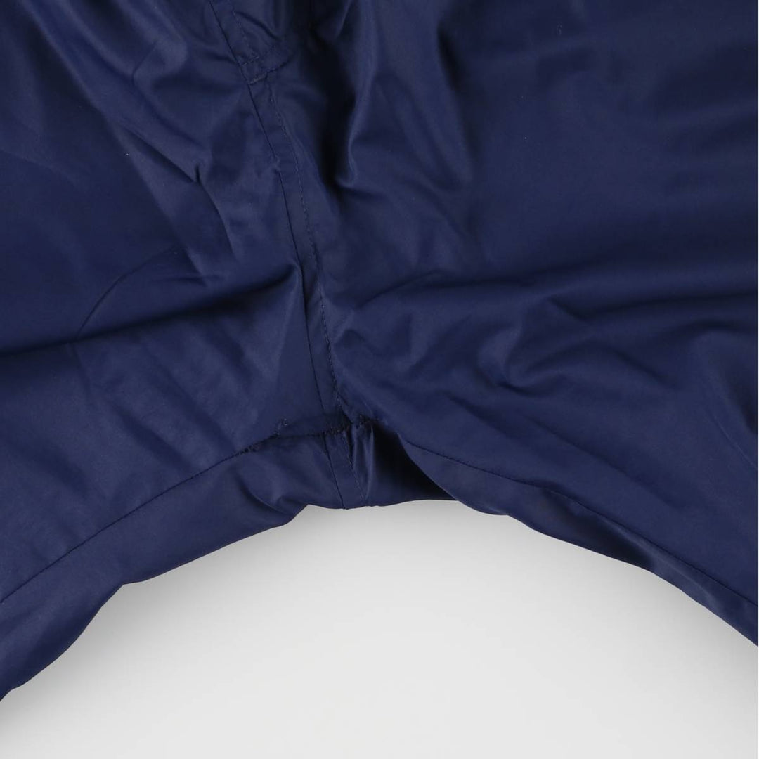00'S Adidas warm-up pants, nylon pants, rustling pants, men's size L polyester navy blue type Vintage Second Hand