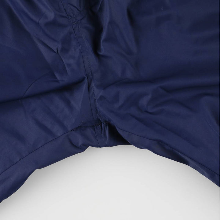 00'S Adidas warm-up pants, nylon pants, rustling pants, men's size L polyester navy blue type Vintage Second Hand