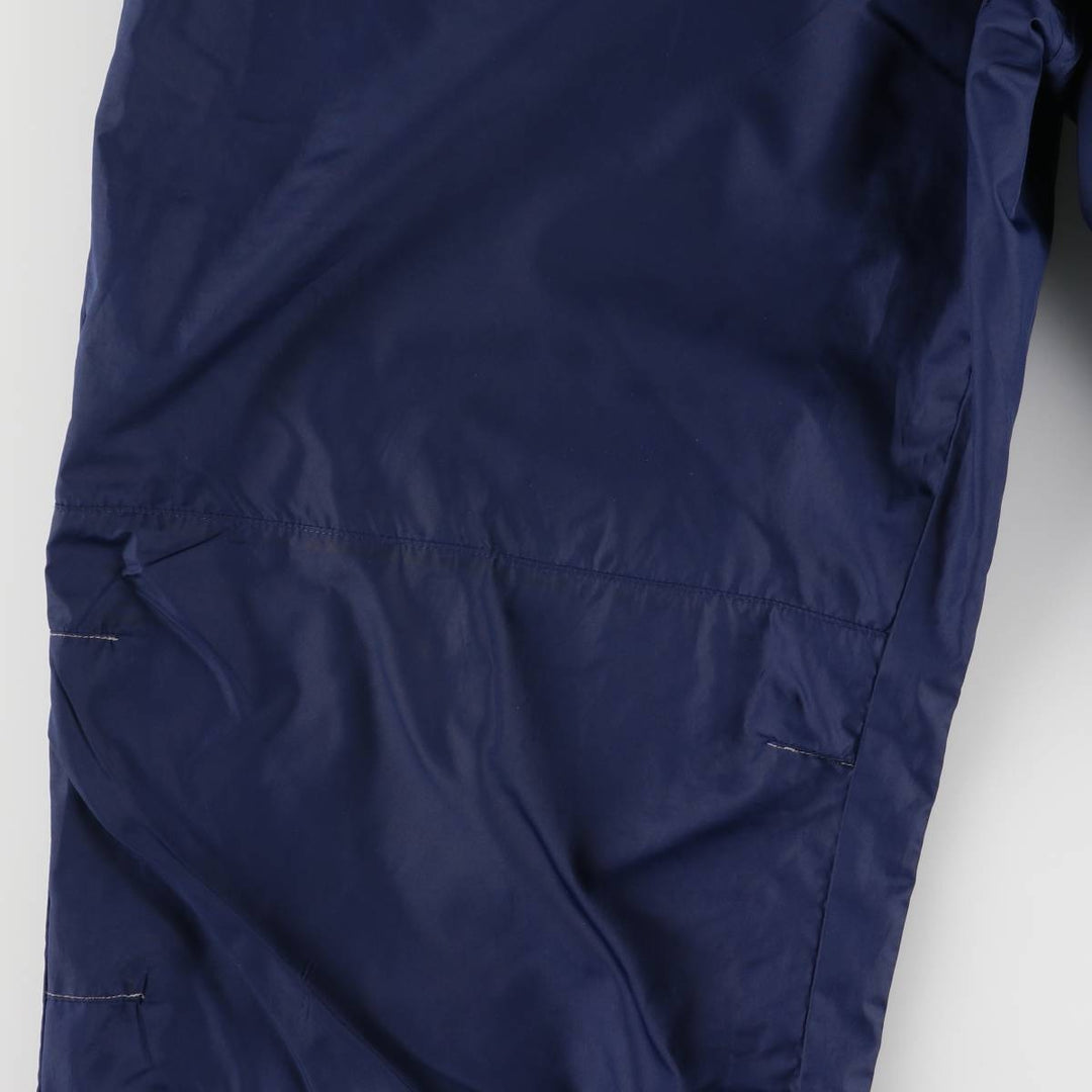 00'S Adidas warm-up pants, nylon pants, rustling pants, men's size L polyester navy blue type Vintage Second Hand
