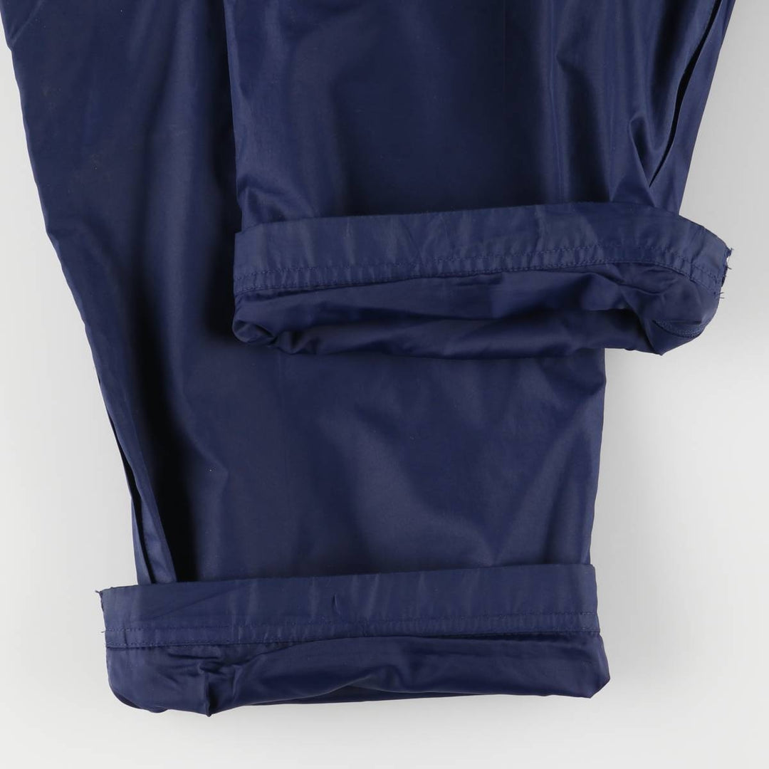 00'S Adidas warm-up pants, nylon pants, rustling pants, men's size L polyester navy blue type Vintage Second Hand