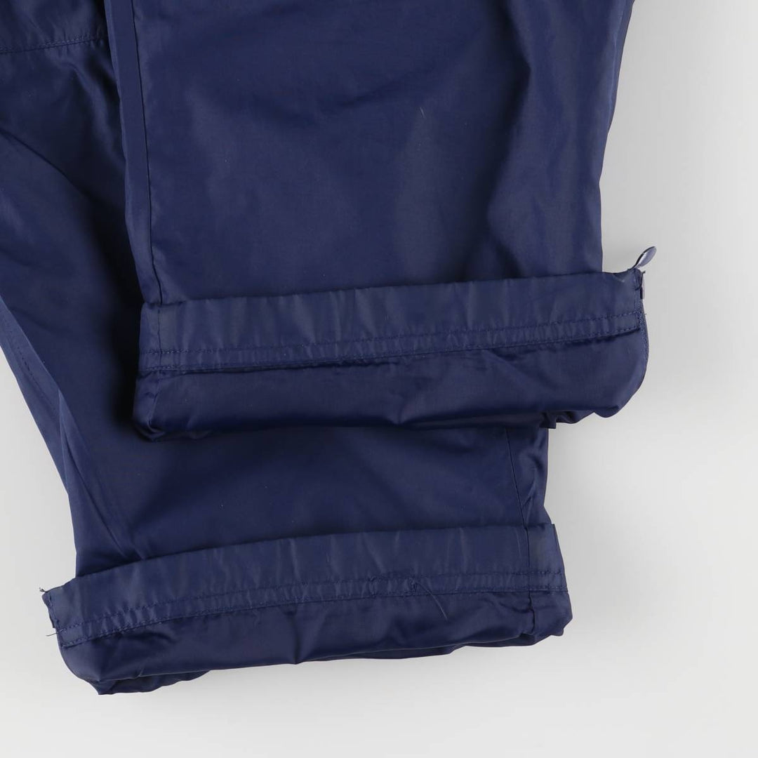 00'S Adidas warm-up pants, nylon pants, rustling pants, men's size L polyester navy blue type Vintage Second Hand